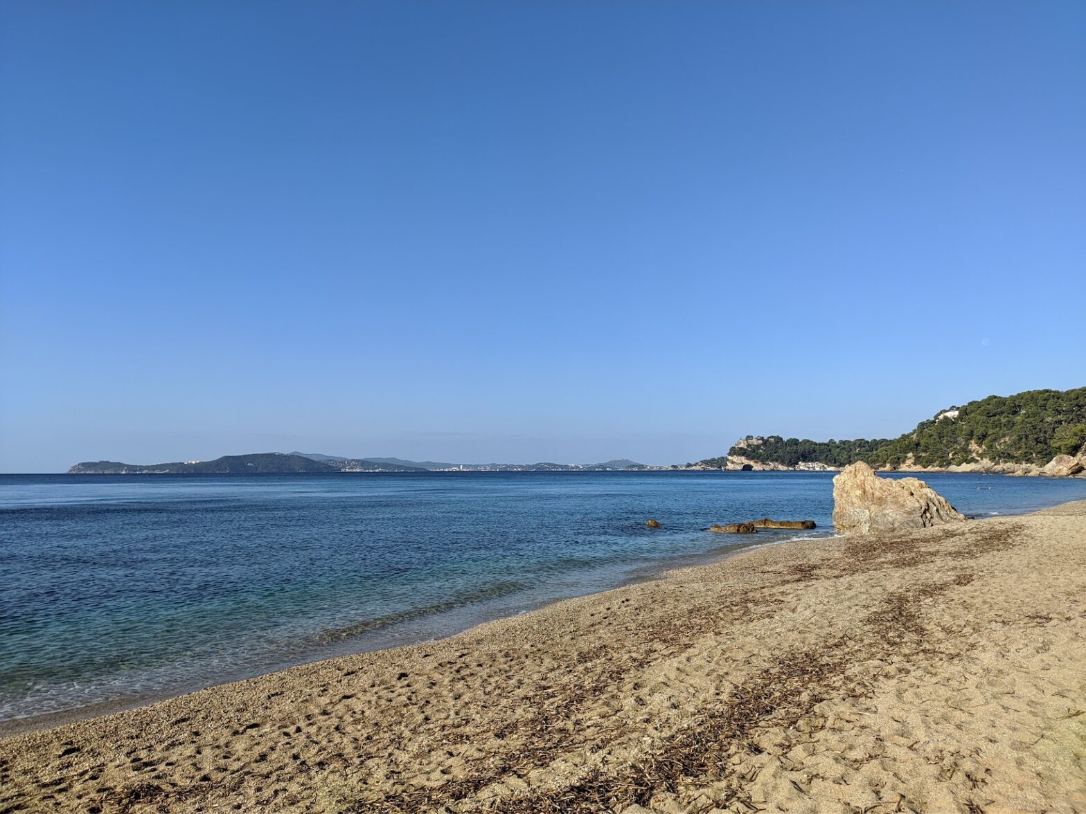 La plage du Monaco au Pradet